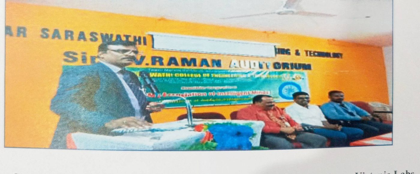 Presidential address by Dr. C. Mathalai Sundaram, Principal, NSCET